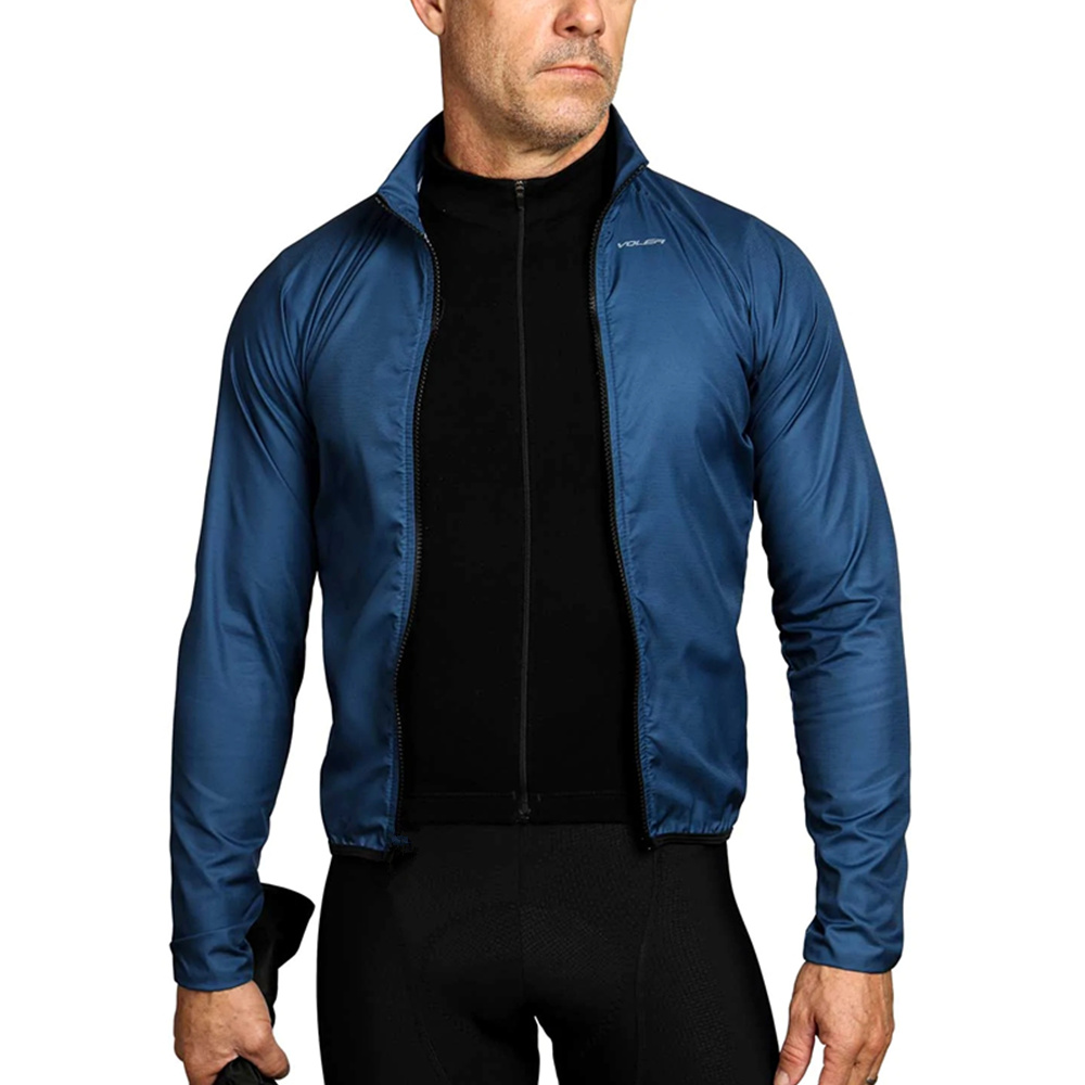 Mountain Biking Rain Jacket - VOLER サイクリング防風/防水メンズ長袖ジャージ防風バイクレインジャケット軽量 Mtb シャツ Jaqueta Ciclismo