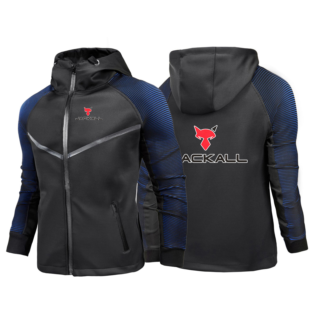 Mountain Biking Logo - ジャッカルルーズロゴ サイクリングレーシングジャケット 防風マウンテンバイクジャケット フライングバイクジャケット メンズスポーツウェア パーカー