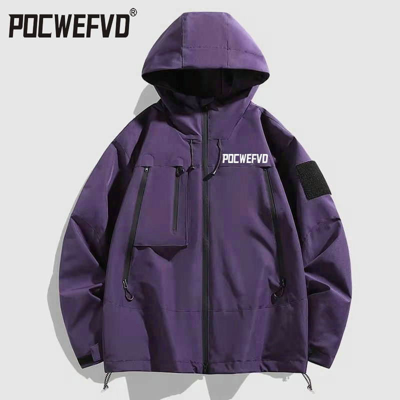 Mountain Biking Rain Jacket - POCWEFVDバイク用ウィンドジャケット2026売れ筋防水アウトドアカジュアルサイクリングジャケットマウンテンバイク用ウィンドブレーカーメンズレインジャケット