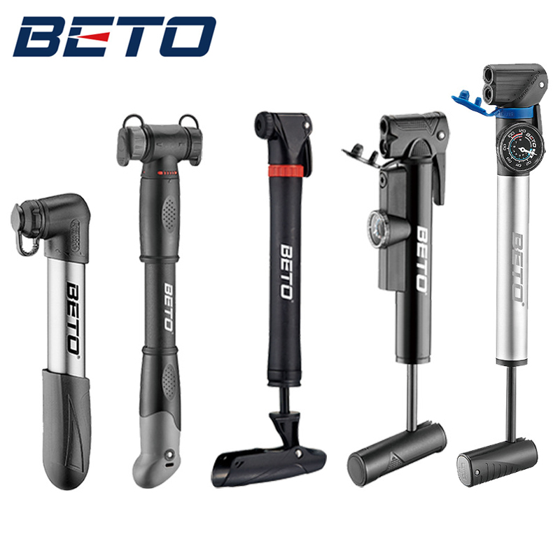 Mtb Fork Air - Bebto-マウンテンバイク用のミニポンプ,自転車のリムとインフレーションバルブ付きのポータブルポンプ