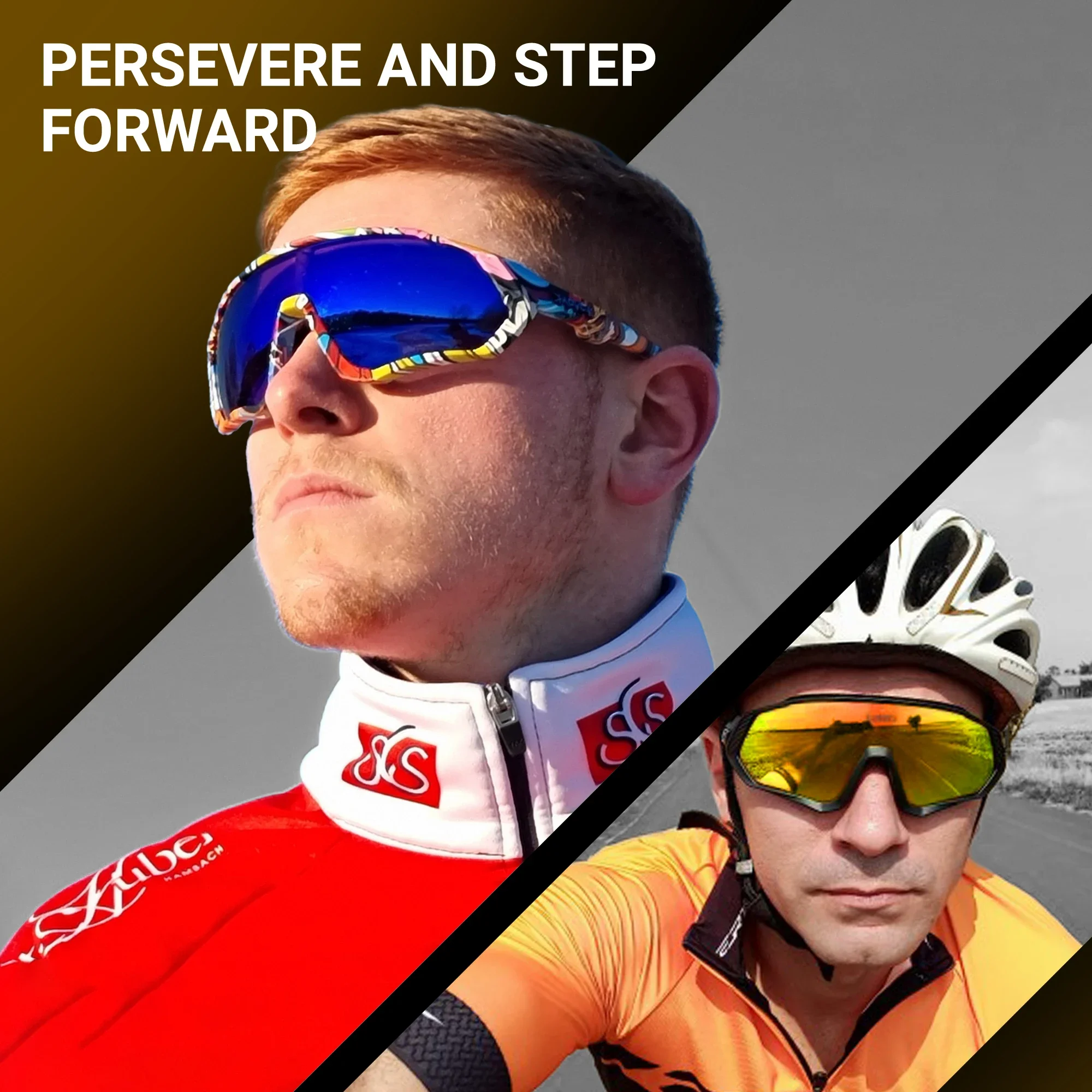 Kapvoe メンズ 偏光サングラス サイクリンググラス バ - Mountain Biking Goggles のレビューと価格