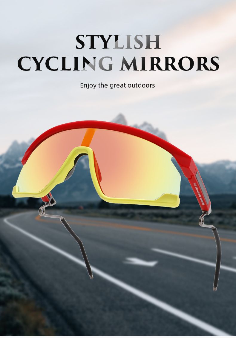 新しいサイクリングサニーユニセックスゴーグルカラフルなマウン - Mountain Biking Goggles のレビューと価格