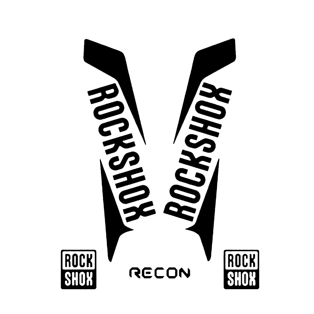 Rockshox Reco スタイルマウンテンバイクフロント - Mountain Biking Cartoon のレビューと価格