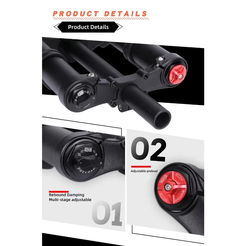 DNM USD C マウンテンバイク フロントフォーク オイ - Mtb Fork Air のレビューと価格