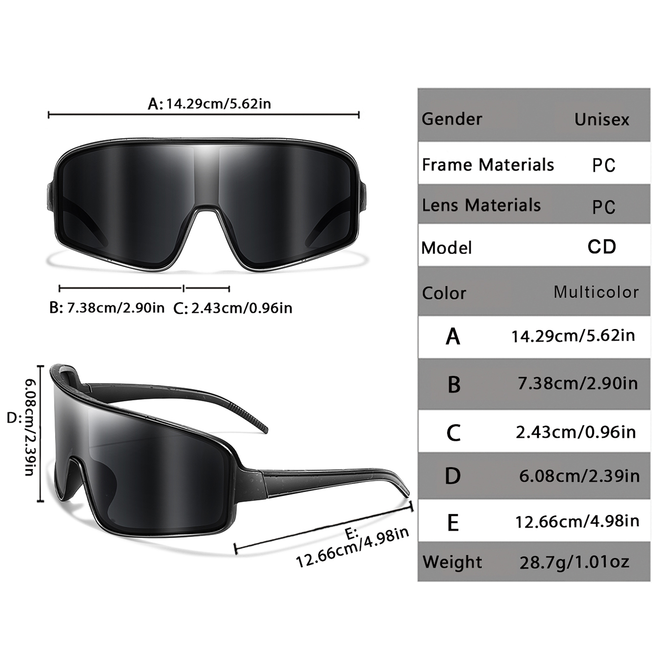 屋外カジュアルサングラス大型レンズ防風スポーツバイク男性女性 - Mountain Biking Goggles のレビューと価格