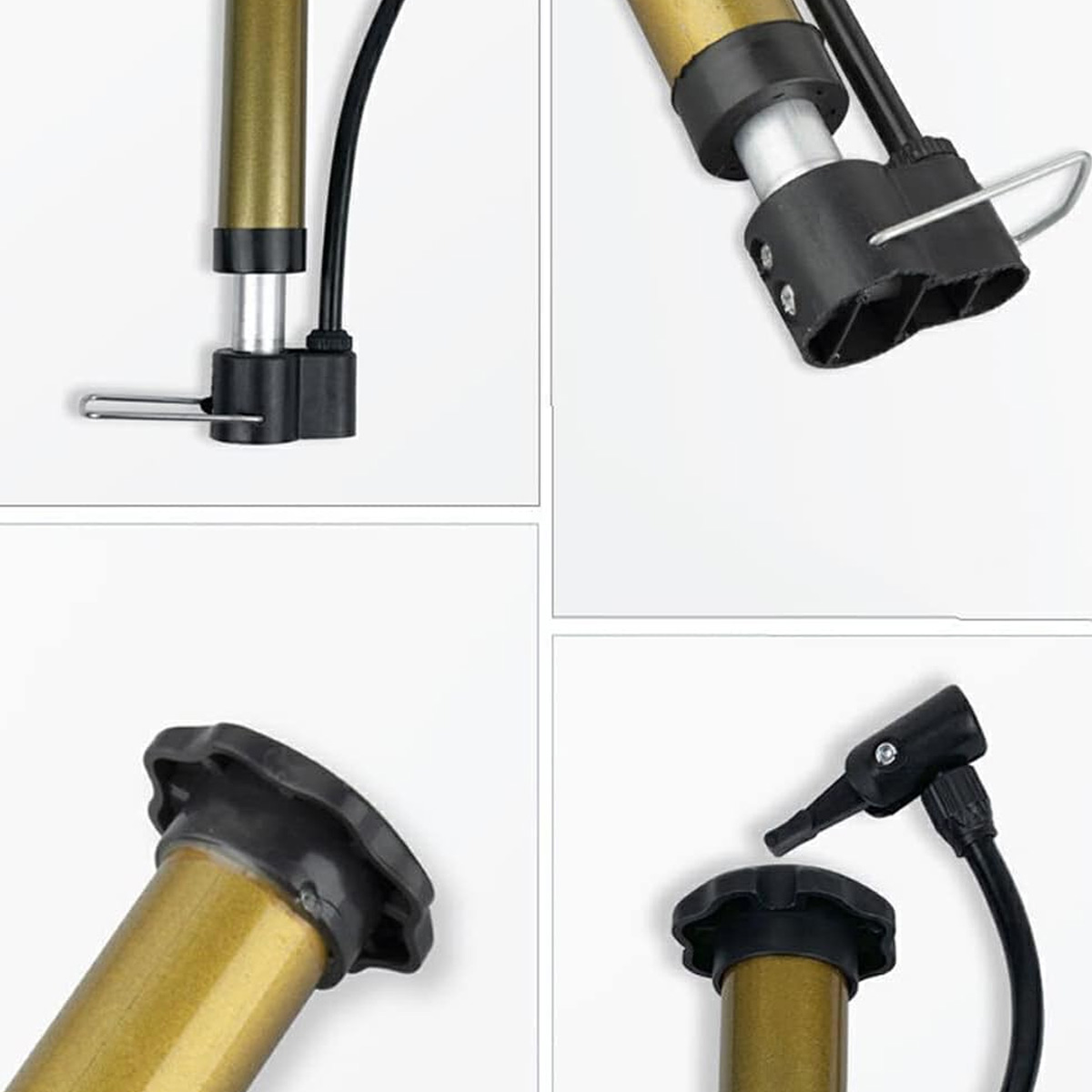 PINMOAP 自転車インフレータ 便利な多機能エアポンプ  - Mtb Fork Air のレビューと価格