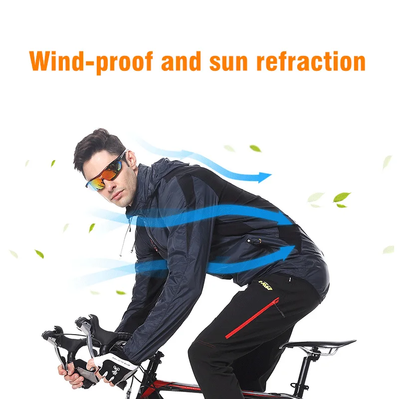 男性と女性のための防水サイクリングジャケット,反射性,防風, - Mountain Biking Rain Jacket のレビューと価格
