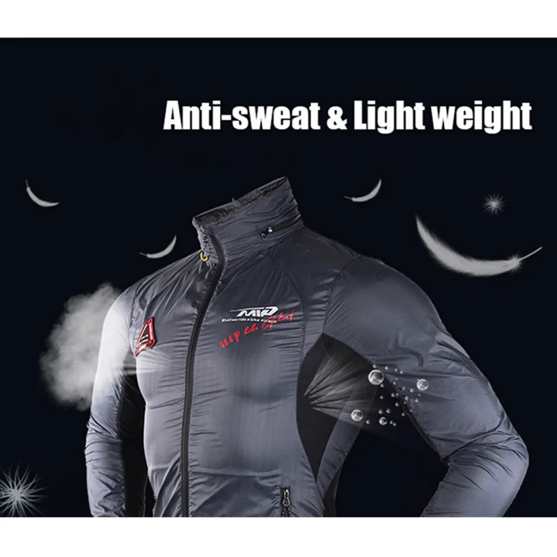 男性と女性のための防水サイクリングジャケット,反射性,防風, - Mountain Biking Rain Jacket のレビューと価格