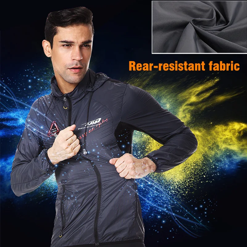 男性と女性のための防水サイクリングジャケット,反射性,防風, - Mountain Biking Rain Jacket のレビューと価格