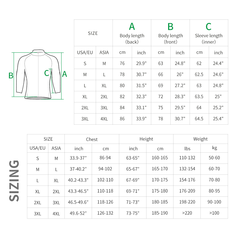 Wosawe-視認性の高いサイクリングジャケット,多機能マウ - Mountain Biking Rain Jacket のレビューと価格
