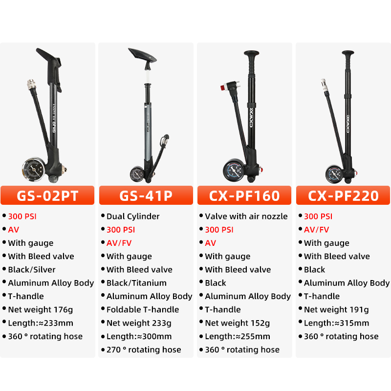 自転車用エアポンプ,高圧,大きなゲージ,フォーク,リアサスペ - Mtb Fork Air のレビューと価格