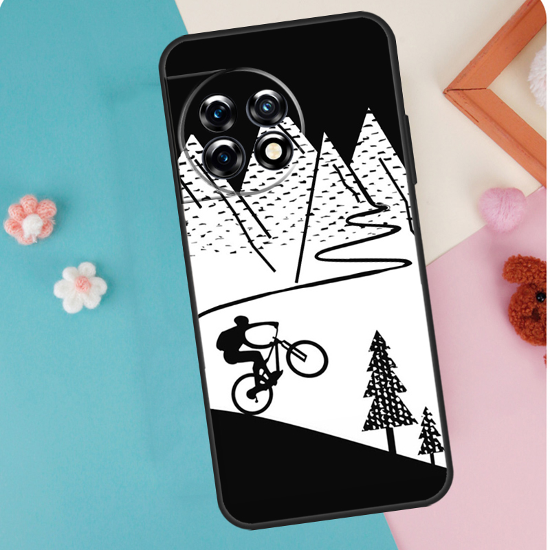 MTBマウンテンバイクサイクリング自転車用 OnePlus  - Mountain Biking Cartoon のレビューと価格