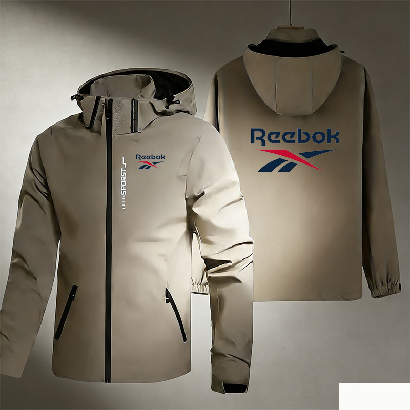 リーボック ロゴ メンズ 防水サイクリング ジャケット /  - Mountain Biking Rain Jacket のレビューと価格