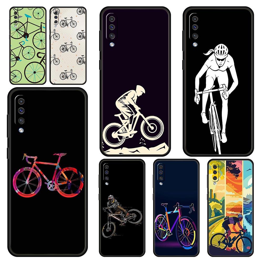 マウンテンバイク サイクリング アート ケース Samsun - Mountain Biking Cartoon のレビューと価格