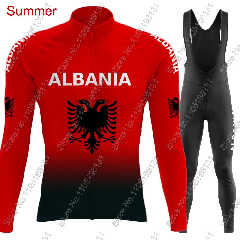 アルバニア代表チーム 2026 サイクリングジャージセット  - Mountain Biking Clothes のレビューと価格